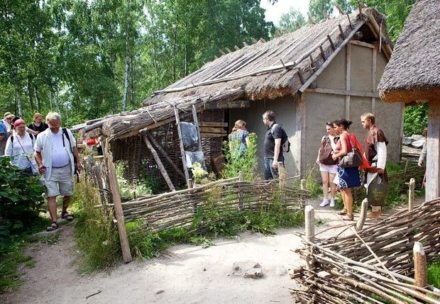 Tourists at Birka
